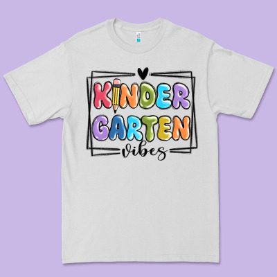 Kinder Garten Vibes Premium Tee Designed By Maliassmallbusiness