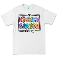 White kinder garten vibes Premium Tee - MaliasSmallBusiness