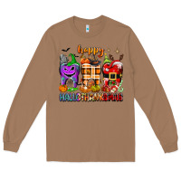 Toasted Coconut Happy Hallothanksmas teeth Long Sleeve Tee - texasbilliewilder