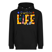 Black name tribute to first responder dispatchers Heavyweight Hoodie - CowhideDigitalArt