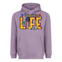Lavender name tribute to first responder dispatchers Heavyweight Hoodie - CowhideDigitalArt
