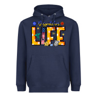 Navy name tribute to first responder dispatchers Heavyweight Hoodie - CowhideDigitalArt