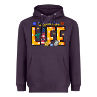 Plum name tribute to first responder dispatchers Heavyweight Hoodie - CowhideDigitalArt