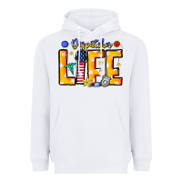 White name tribute to first responder dispatchers Heavyweight Hoodie - CowhideDigitalArt