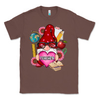 Chestnut valentines day teacher gnome Classic Tee - RanaPortraitStore