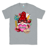 Heather Grey valentines day teacher gnome Classic Tee - RanaPortraitStore