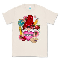 Natural valentines day teacher gnome Classic Tee - RanaPortraitStore