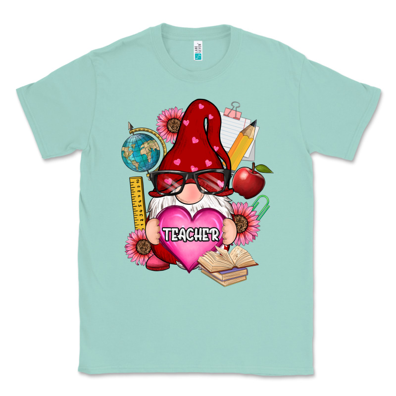 Valentines Day Teacher Gnome Classic Tee by RanaPortraitStore | Teevron