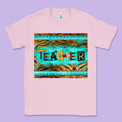 Teacher Mousepad Classic Tee Designed By Barkaloodesign