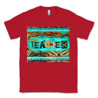 Red teacher mousepad Classic Tee - BarkalooDesign