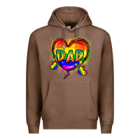 Chestnut Dad pride Premium Hoodie - FaDigitalArtStudio
