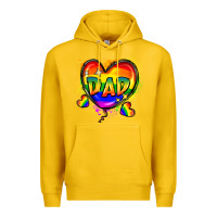 Lemon Dad pride Premium Hoodie - FaDigitalArtStudio