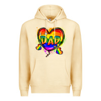 Pina Colada Dad pride Premium Hoodie - FaDigitalArtStudio