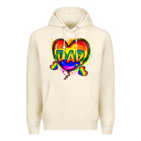 Tofu Dad pride Premium Hoodie - FaDigitalArtStudio