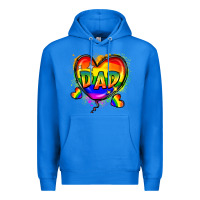 True Royal Dad pride Premium Hoodie - FaDigitalArtStudio