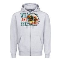Heather Grey Wild and free Zipper Hoodie - FaDigitalArtStudio
