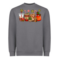 Storm christmas cup cakes coffee cups Heavyweight Sweatshirt - CowGirlArtShop