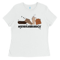 White winter basics stanley Ladies Tee - MaliasSmallBusiness