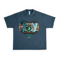 Midnight Navy Joy Christmas Urban Heavy Tee - Bettercallsaul