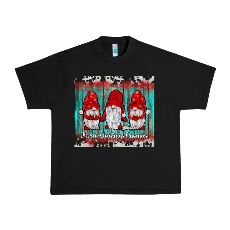 Merry Christmas Gnomies Tumbler Urban Heavy Tee by JahusDesignShop | Teevron