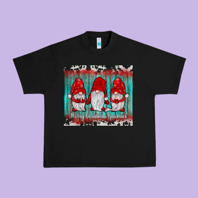 Merry Christmas Gnomies Tumbler Urban Heavy Tee Designed By Jahusdesignshop