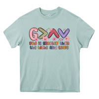 Arona god is greater than the highs and lows Heavy Core Tee - MaliasSmallBusiness