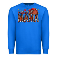 True Royal football mama Premium Sweatshirt - CowhideDigitalArt