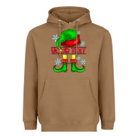 Toasted Coconut Elf Your Text Heavyweight Hoodie - CowhideDigitalArt