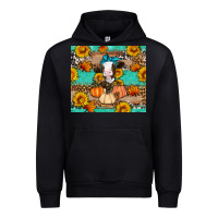 Foreset Green Cow fall pumpkin Urban Hoodie - Artiststas