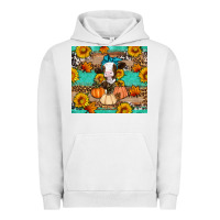 Pigment Lunar Rock Cow fall pumpkin Urban Hoodie - Artiststas