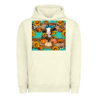 Pigment Pistachio Cow fall pumpkin Urban Hoodie - Artiststas