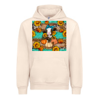 Sandshell Cow fall pumpkin Urban Hoodie - Artiststas