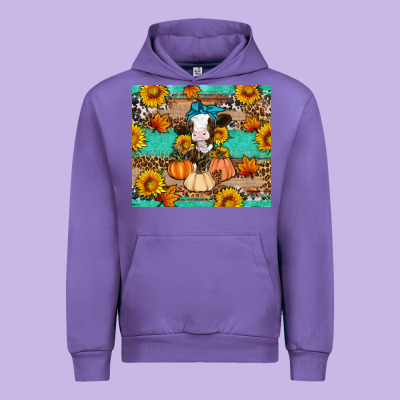 Cow Fall Pumpkin Urban Hoodie Designed By Artiststas