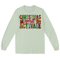 Matcha Christmas Spirit Activate Long Sleeve Tee - RanaPortraitStore