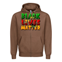 Chestnut black lives matter Zipper Hoodie - FaDigitalArtStudio