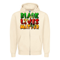 Sandshell black lives matter Zipper Hoodie - FaDigitalArtStudio