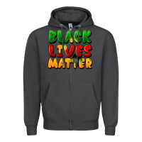 Smoke black lives matter Zipper Hoodie - FaDigitalArtStudio