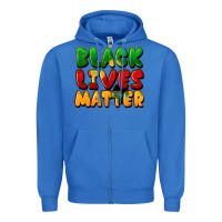 True Royal black lives matter Zipper Hoodie - FaDigitalArtStudio