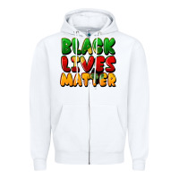Black Lives Matter Zipper Hoodie | Teevron