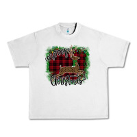 Lunar Rock Merry Christmas Deer Urban Heavy Tee - Bettercallsaul