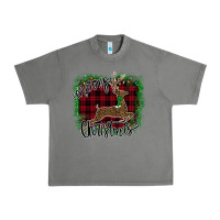 Merry Christmas Deer Urban Heavy Tee | Teevron