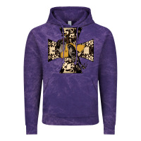 Cloud Purple Leopard Bucking Bronco Vintage Hoodie - Bettercallsaul