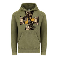 Vintage Olive Leopard Bucking Bronco Vintage Hoodie - Bettercallsaul