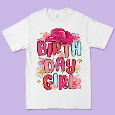 Birthday Girl Premium Tee Designed By Maliassmallbusiness