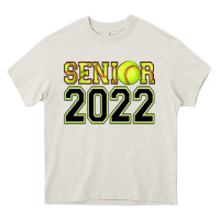 Cream senior softball Heavy Core Tee - AdoDesignShop