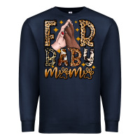 Navy Fur Baby Mama Dog Premium Sweatshirt - CowhideDigitalArt