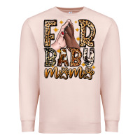 Pale Pink Fur Baby Mama Dog Premium Sweatshirt - CowhideDigitalArt