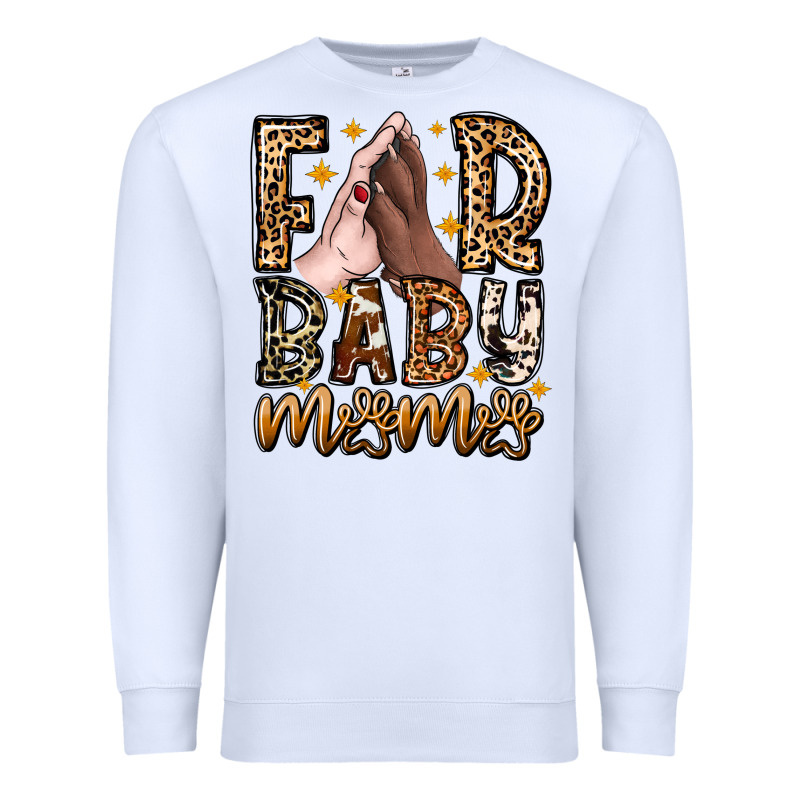 Fur Baby Mama Dog Premium Sweatshirt by CowhideDigitalArt | Teevron