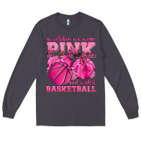Smoke In October We Wear Pink and Watch Basketball Long Sleeve Tee - texasbilliewilder
