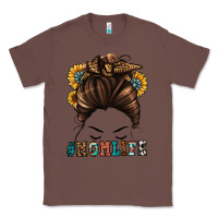 Chestnut mom life messy bun Classic Tee - Jasminsmagicworld